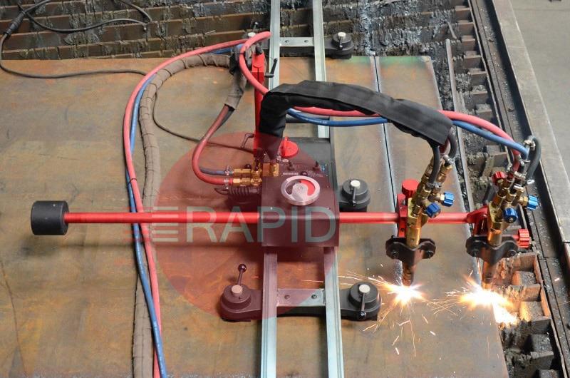 DRAGON-230  Steelbeast Dragon Cutting & Bevelling Track Carriage For Oxy-Fuel - 230v